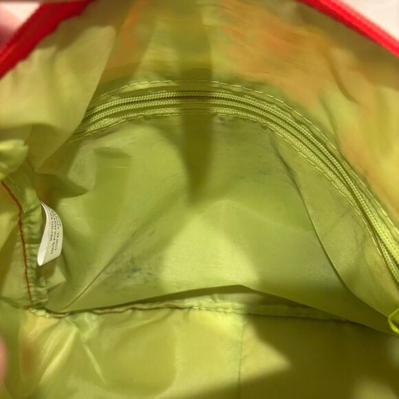 Eco Lily Bloom Red Christmas Holiday Icons Crossbody Purse Hard To Find Style - Picture 10 of 13